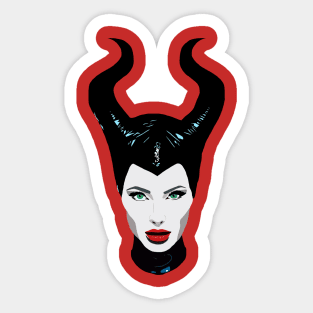 Maleficent Sticker